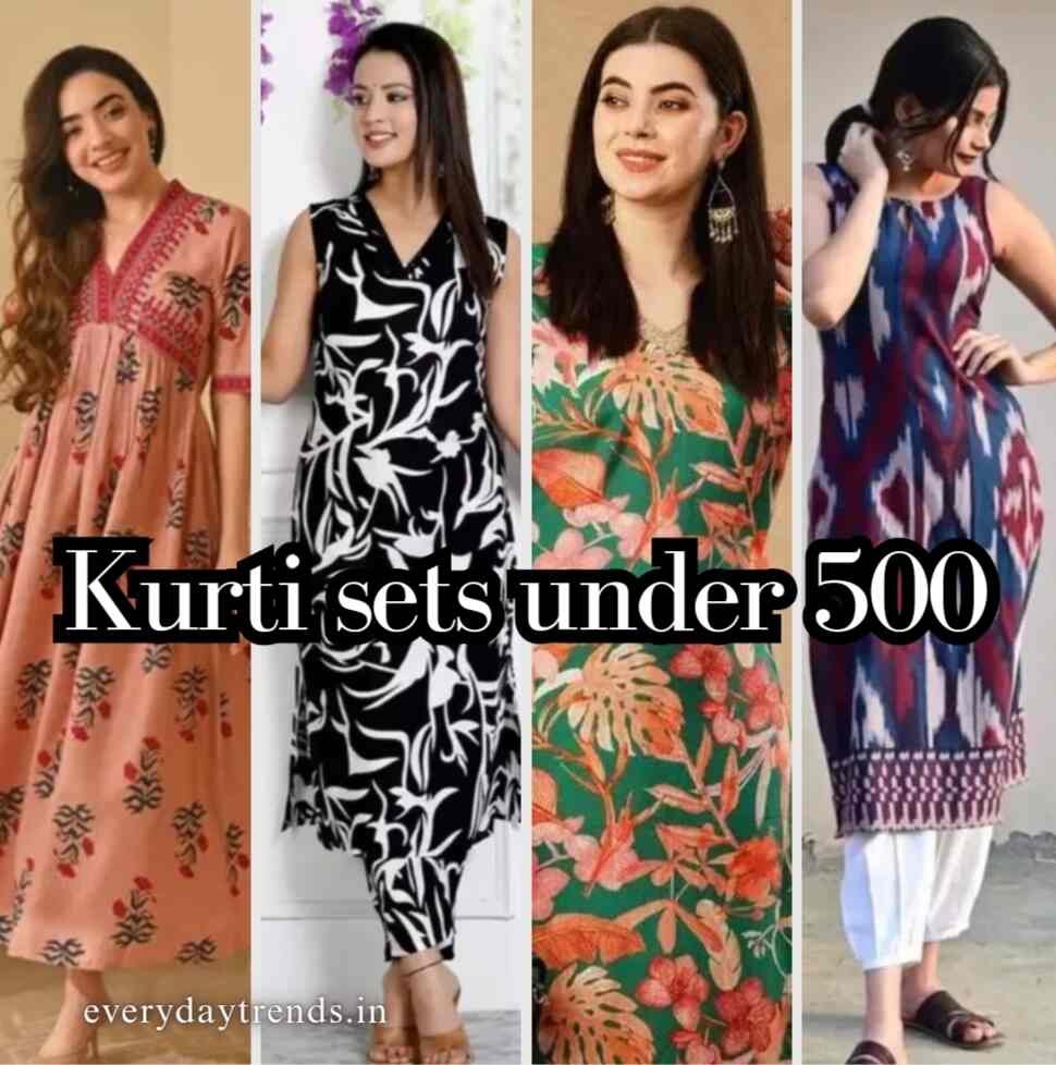 kurti sets on meesho