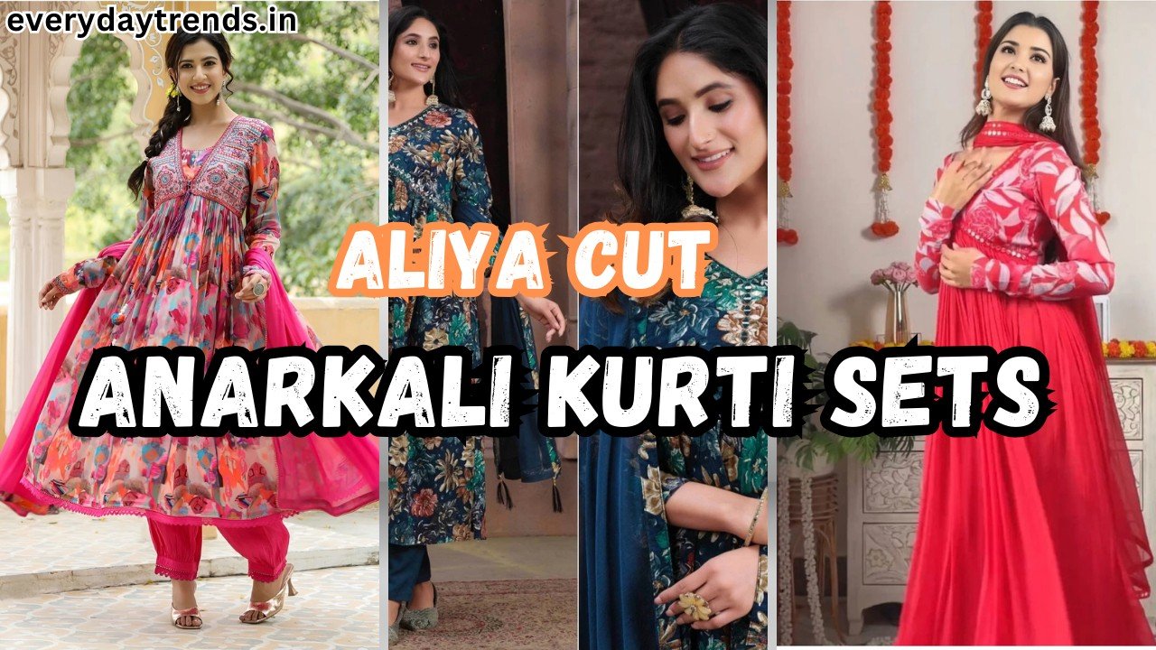 Alya Cut Anarkali kurti Sets