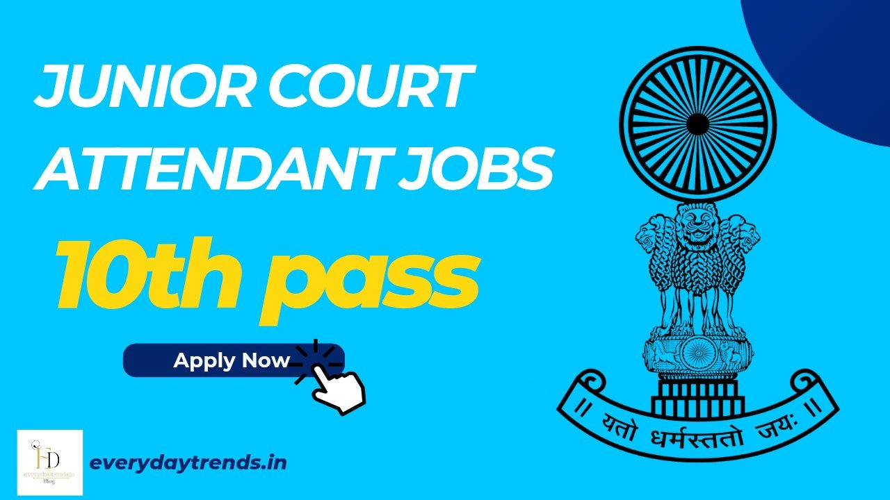 Court Attender jobs for 10 th pass