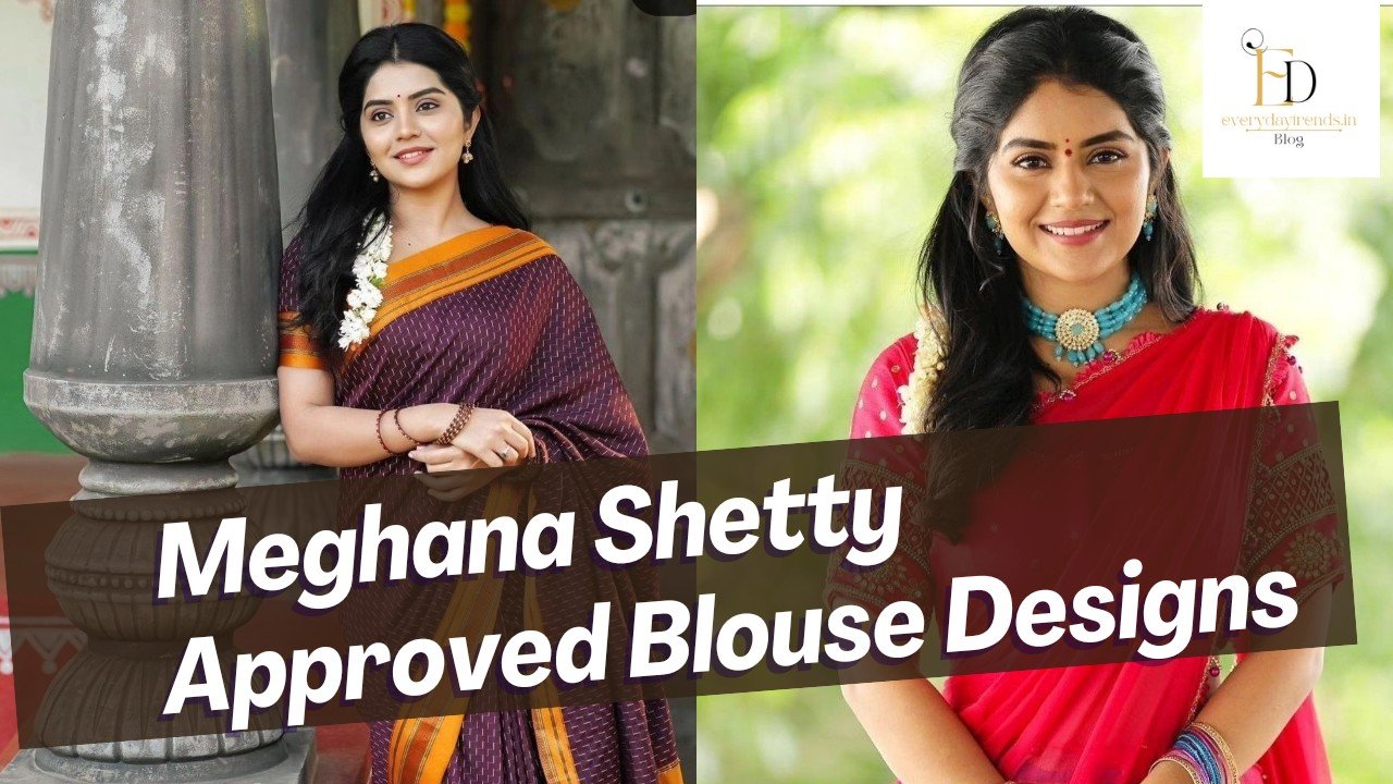 Meghana Shetty Approved Blouse Designs 1