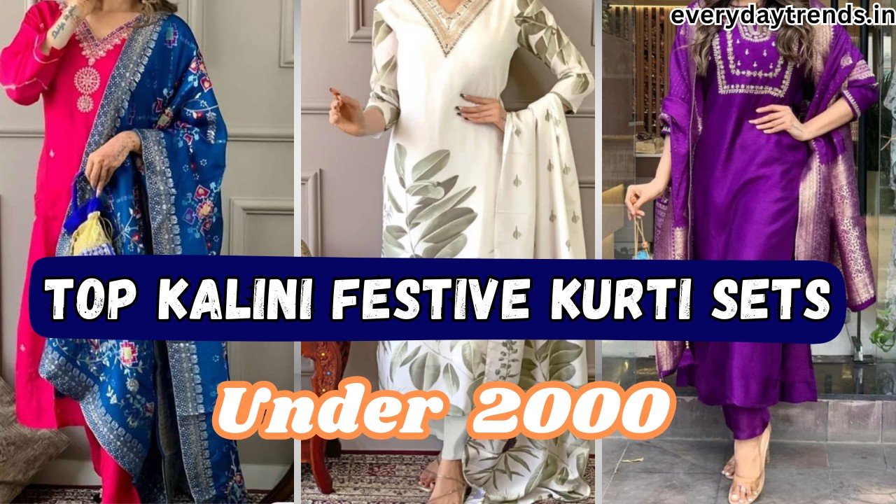 Festive Top Kalini Kurti Sets